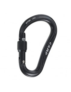 atom lock (black) - mosquetón hms de rosca - camp 2
