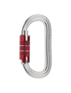 oval xl 2lock - mosquetón de seguridad ovalado - camp 2
