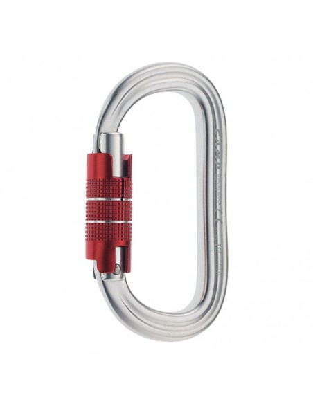 oval xl 2lock - mosquetón de seguridad ovalado - camp