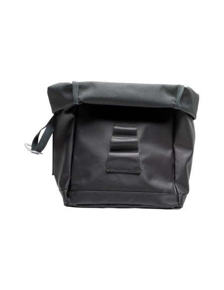 big chalk bag (light black) - bolsa de magnesio para boulder - snap