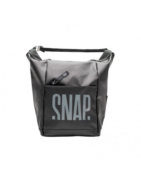 big chalk bag (light black) - bolsa de magnesio para boulder - snap