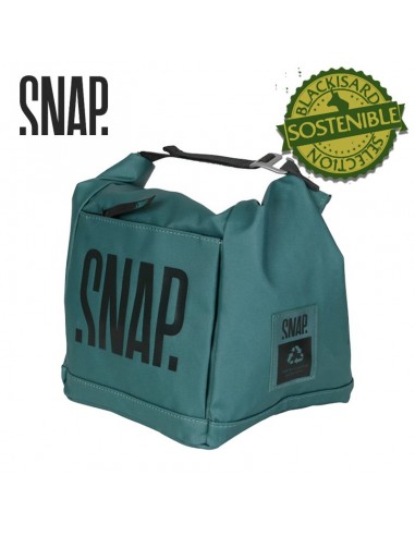 big chalk bag (green) - bolsa de magnesio para boulder - snap