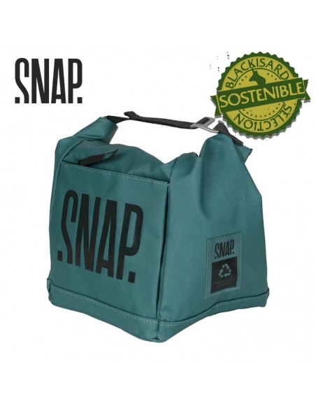 big chalk bag (green) - bolsa de magnesio para boulder - snap