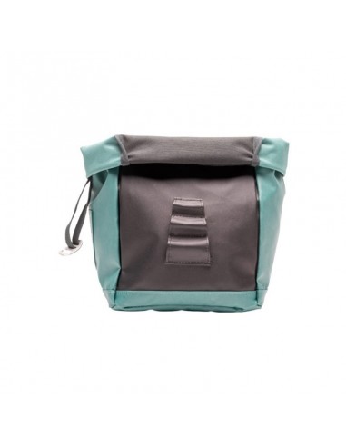 big chalk bag (green / light black) - bolsa de magnesio para boulder - snap