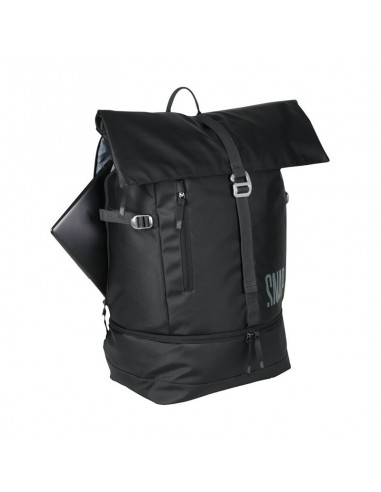 roll top 25l (light black) - mochila urbana - snap