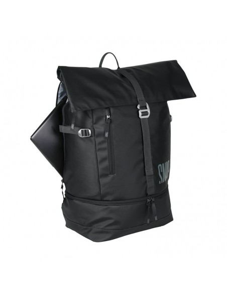 roll top 25l (light black) - mochila urbana - snap