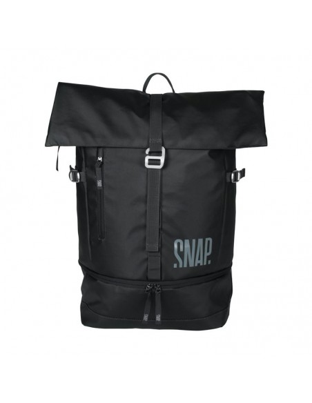 roll top 25l (light black) - mochila urbana - snap