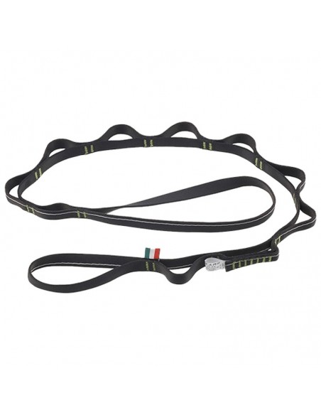 daisy chain long - gray/w (16mm x 137 cm) - camp