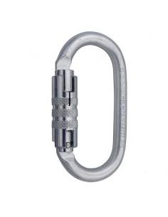 oval pro 2lock - mosquetón ovalado de acero - camp 2