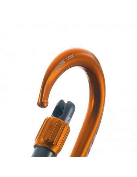 core lock (orange) - mosquetón hms rosca - camp