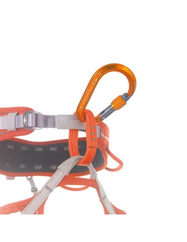 core lock (orange) - mosquetón hms rosca - camp