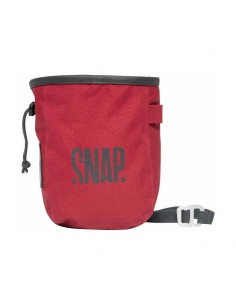 chalk pocket zip (burgundi) - bolsa de magnesio - snap 2