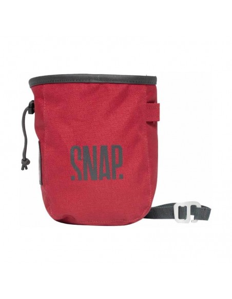 chalk pocket zip (burgundi) - bolsa de magnesio - snap