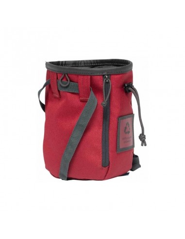 chalk pocket zip (burgundi) - bolsa de magnesio - snap