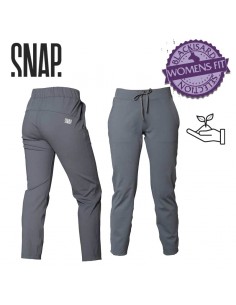 wave pants (dark grey) - pantalones escalada mujer - snap