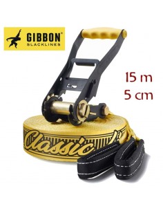 classic line 15m - slackline clásico - gibbon
