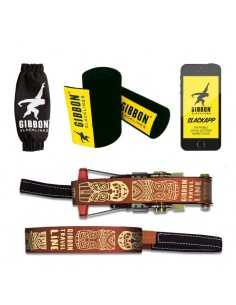 travel line (15m) treewear set - slackline de viaje - gibbon 2