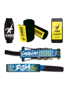 fun line (15m) treewear set - slackline para principiantes - gibbon 2