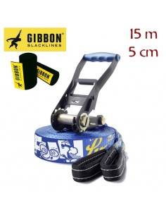 fun line (15m) treewear set - slackline para principiantes - gibbon