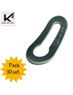 pack 10 plaquetas recuperables - kop de gas