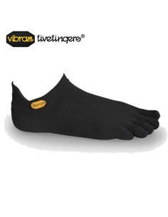 athletics no-show (black) - calcetines con dedos - five fingers