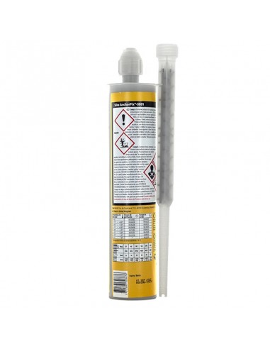 pack pistola + resina epoxi sika anchorfix 3001 (250ml) - fixe