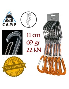 photon wire express ks dyneema (11cm) pack de 6 cintas express - camp