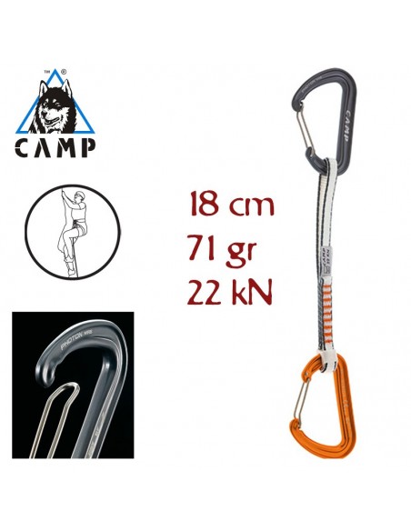photon wire express ks dyneema (18cm) - cinta express - camp