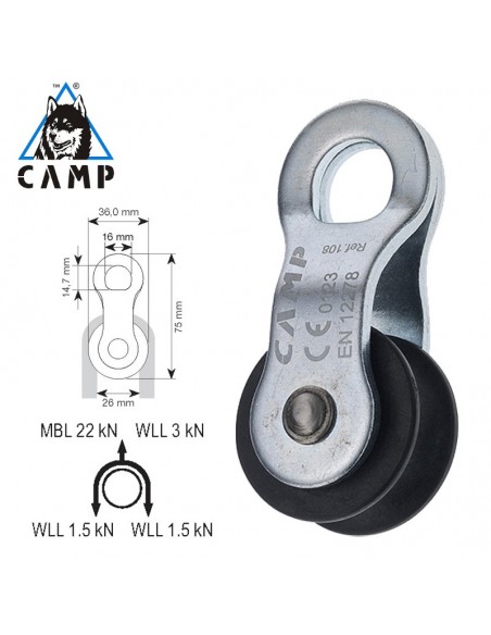 andry - polea de nailon - camp