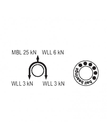 sphinx pro - polea ultracompacta - camp