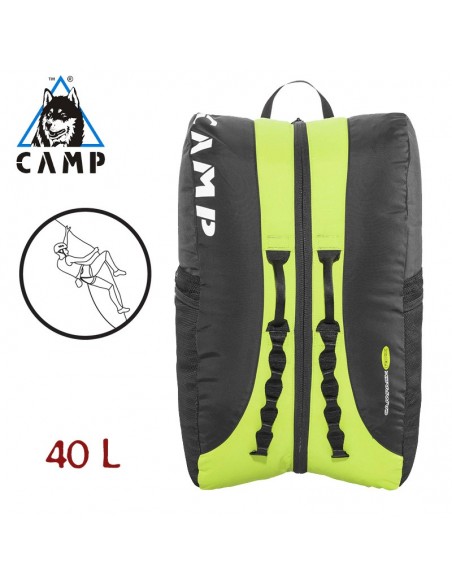 rox - mochila de escalada 40 l (green/black) - camp