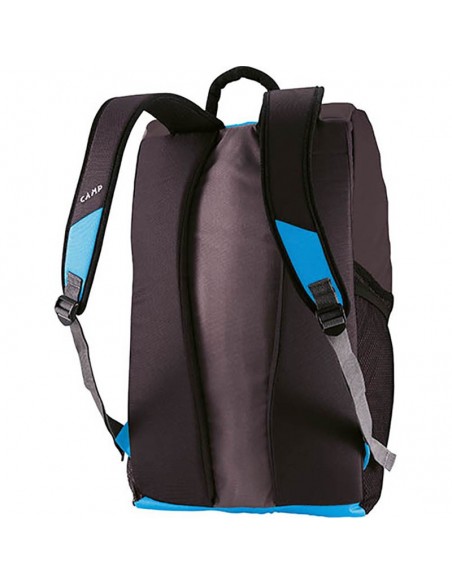 rox - mochila de escalada 40 l (sky blue - black) - camp