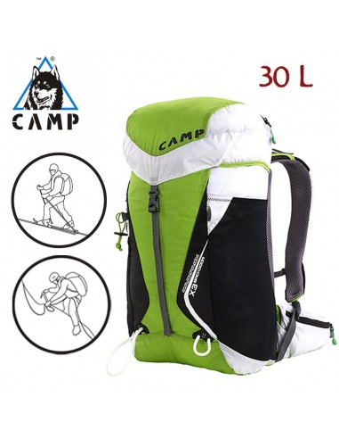 x3 backdoor - mochila esquí alpinismo 30l (green/white) - camp