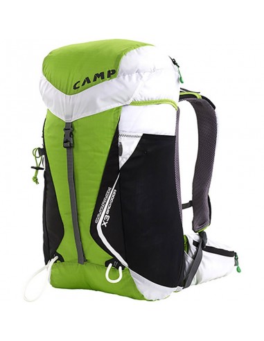 x3 backdoor - mochila esquí alpinismo 30l (green/white) - camp