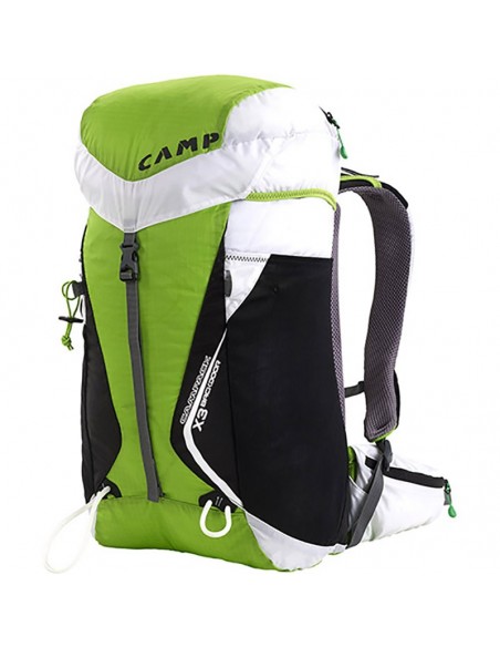 x3 backdoor - mochila esquí alpinismo 30l (green/white) - camp