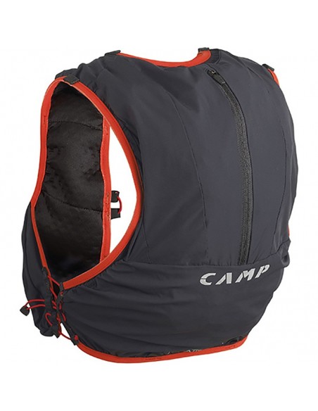 trail force 10 - mochila multisport 10l (xs-m anthracite grey / red) - camp