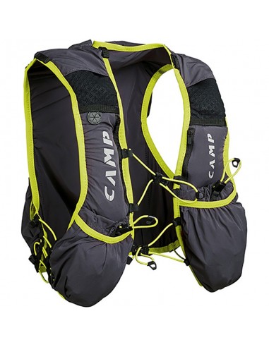 trail force 10 - mochila multisport 10l M-L (Anthracite grey/lime) - camp