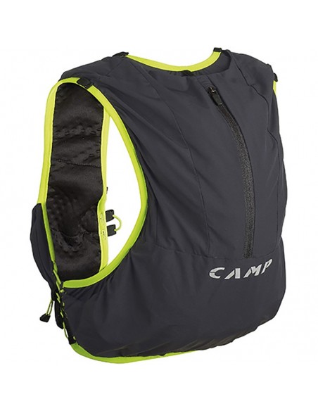trail force 10 - mochila multisport 10l M-L (Anthracite grey/lime) - camp