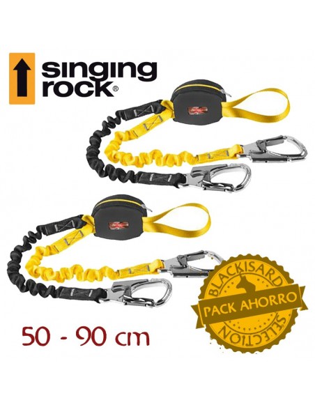 pack 2 phario palm - disipadores vía ferrata - singing rock
