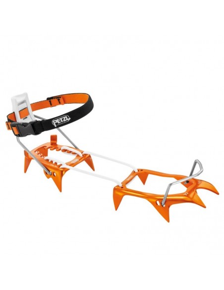 pack leopard leverlock fil + antisnow - crampones ultraligeros - petzl