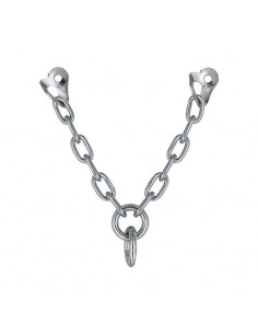 reunión en v con doble anilla acero zincado ecotri d10mm - fixe 2