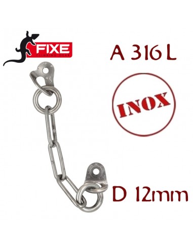 reunión d acero inox. a 316l d12mm - fixe