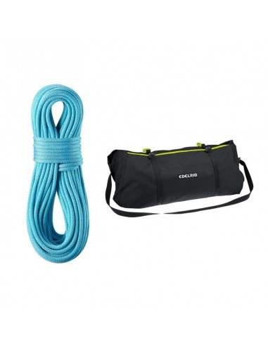 pack cuerda boa 9,8mm (50m) + bolsa liner - edelrid