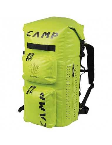 snowset - mochila esquí de travesía 65l (lime) - camp