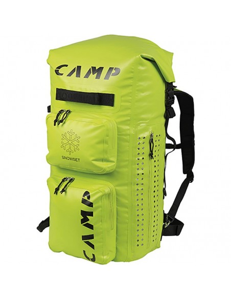 snowset - mochila esquí de travesía 65l (lime) - camp