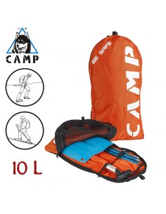 be safe - mochila esquí de travesía 10l (orange) - camp