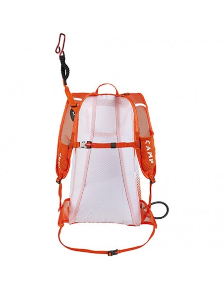veloce - mochila superligera 15l (orange/white) - camp