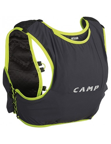 trail force 5 - mochila running 5l m-l (anthracite grey/lime) - camp