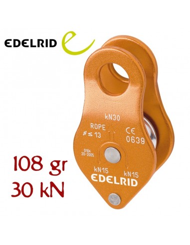 easy - polea compacta y ligera - edelrid