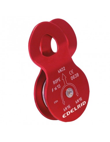 run down - polea de aluminio - edelrid